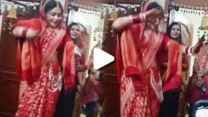 viral video of indian bride dance